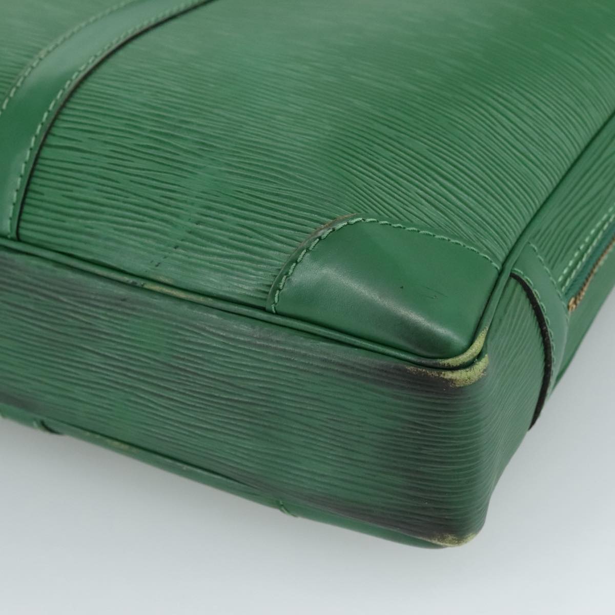 LOUIS VUITTON Epi Porte Documents Voyage Business Bag Green M54474 107069