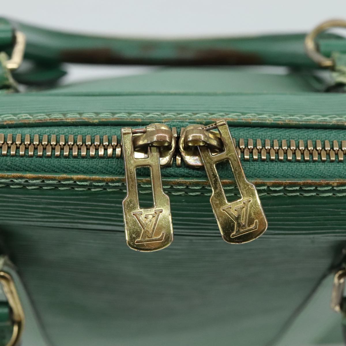 LOUIS VUITTON Epi Porte Documents Voyage Business Bag Green M54474 107069