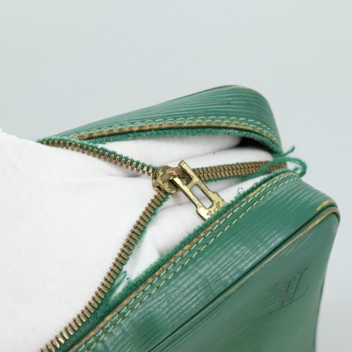 LOUIS VUITTON Epi Porte Documents Voyage Business Bag Green M54474 107069
