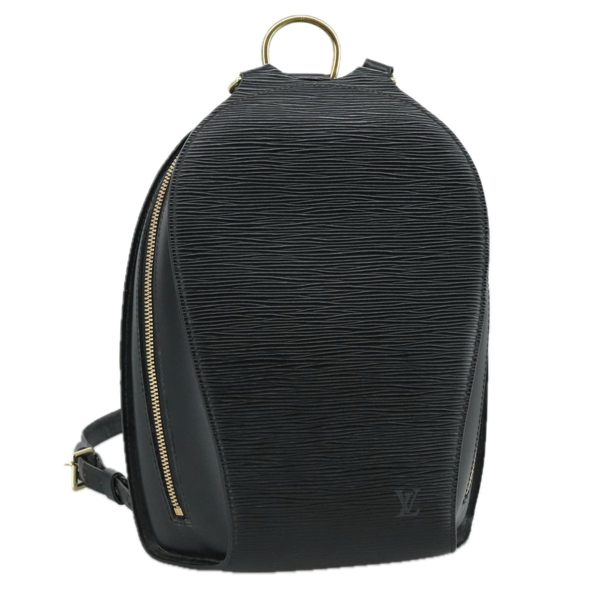 LOUIS VUITTON Epi Mabillon Backpack Black M52232 LV 107073