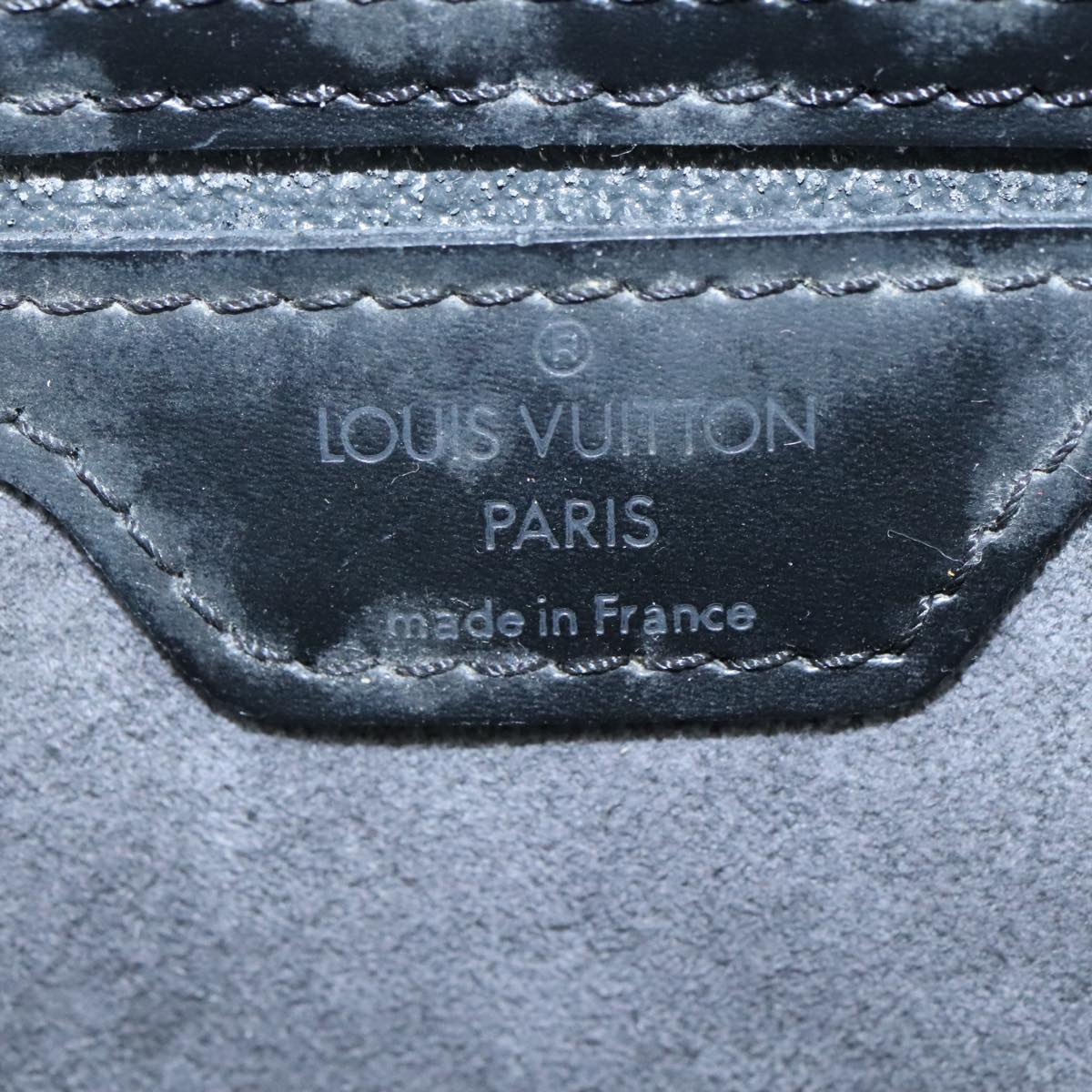LOUIS VUITTON Epi Mabillon Backpack Black M52232 LV 107073
