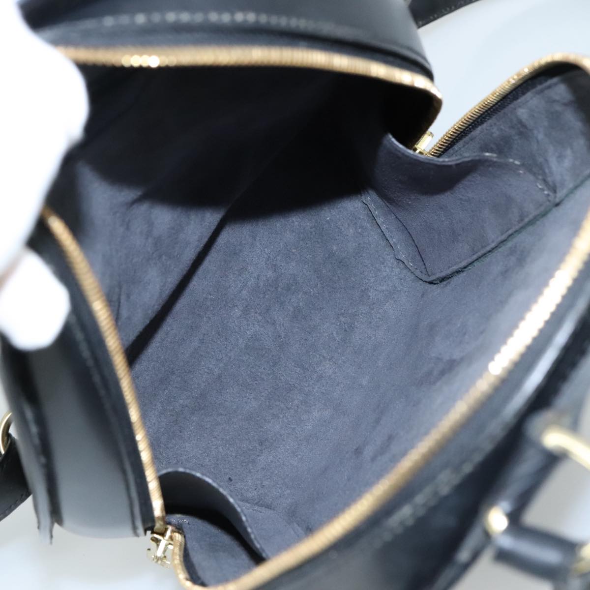 LOUIS VUITTON Epi Mabillon Backpack Black M52232 LV 107073