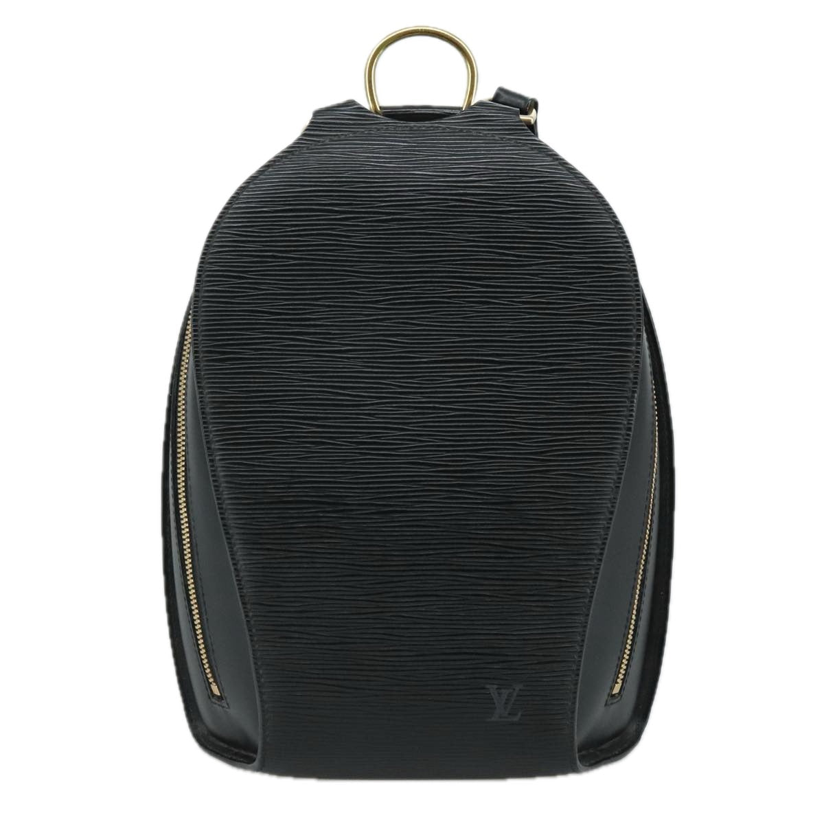 LOUIS VUITTON Epi Mabillon Backpack Black M52232 LV 107073