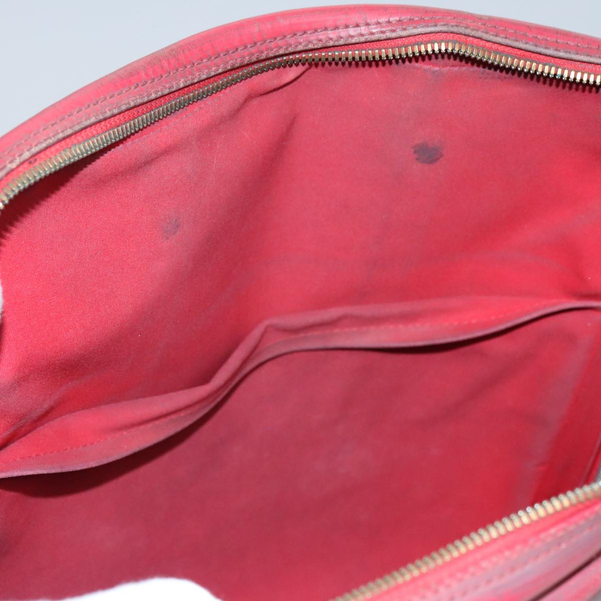 LOUIS VUITTON Epi Vivienne MM Hand Bag Ruby LV 107075