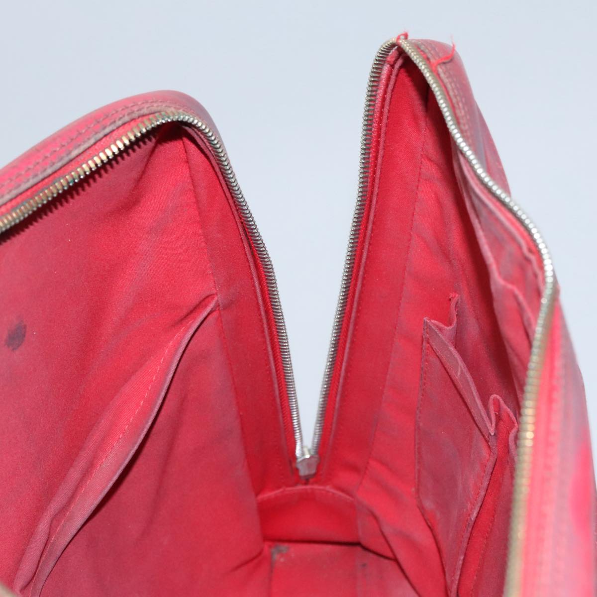 LOUIS VUITTON Epi Vivienne MM Hand Bag Ruby LV 107075