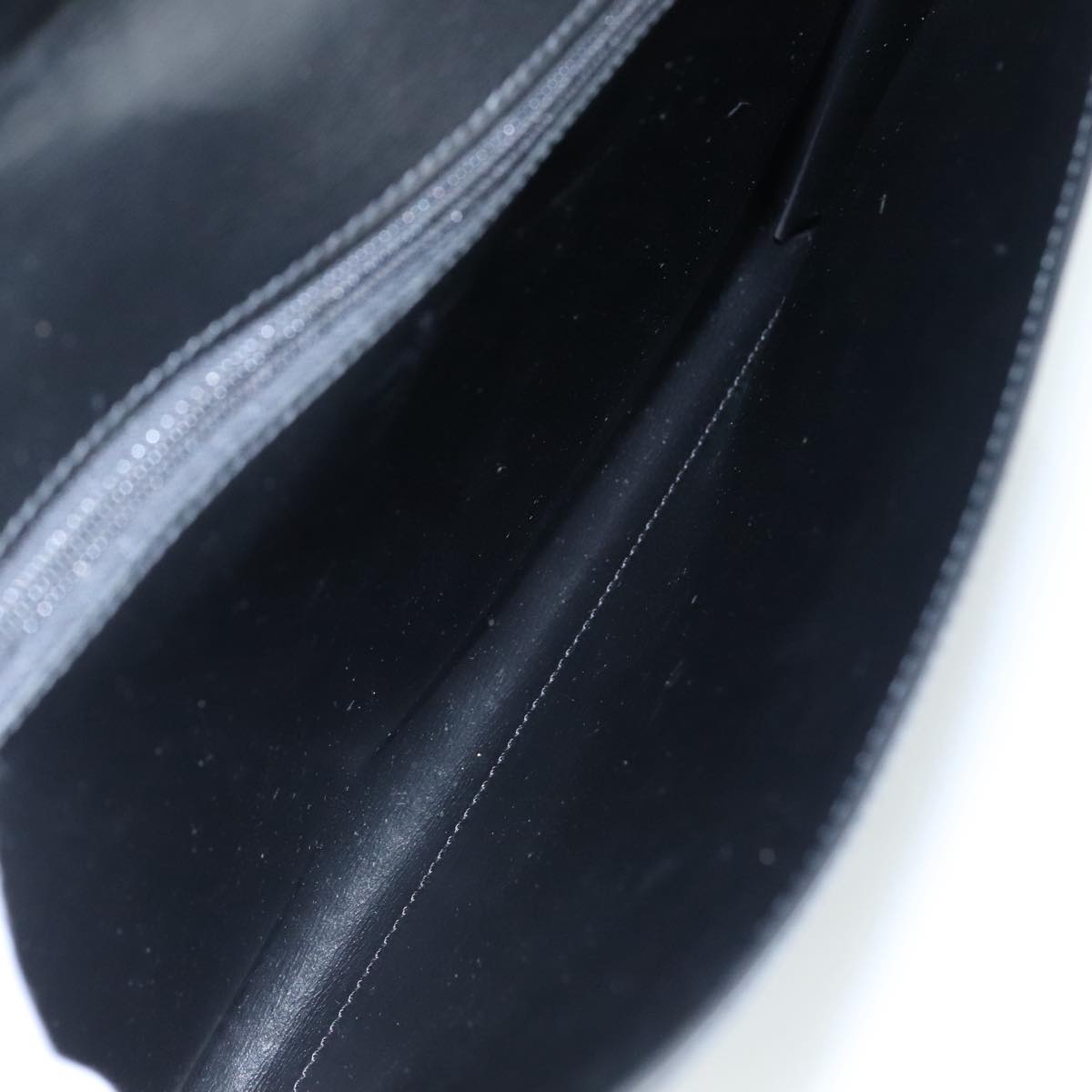 LOUIS VUITTON Epi Pochette Amberop Clutch Bag Black M52582 LV 107076