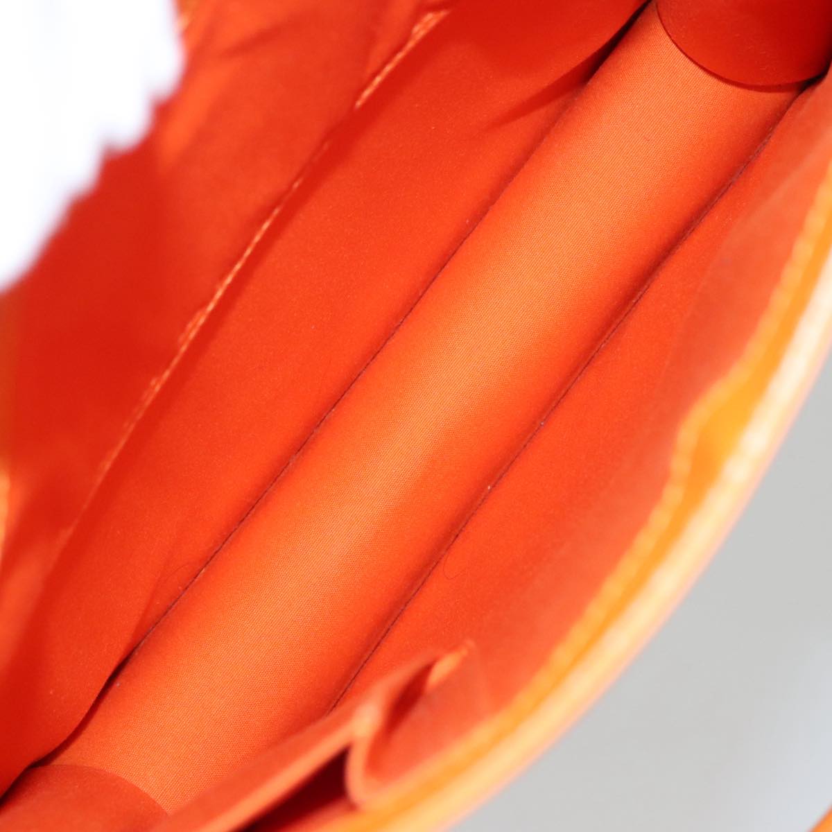 LOUIS VUITTON Epi Sac Plat Hand Bag Orange Mandarin M5274H LV 107077