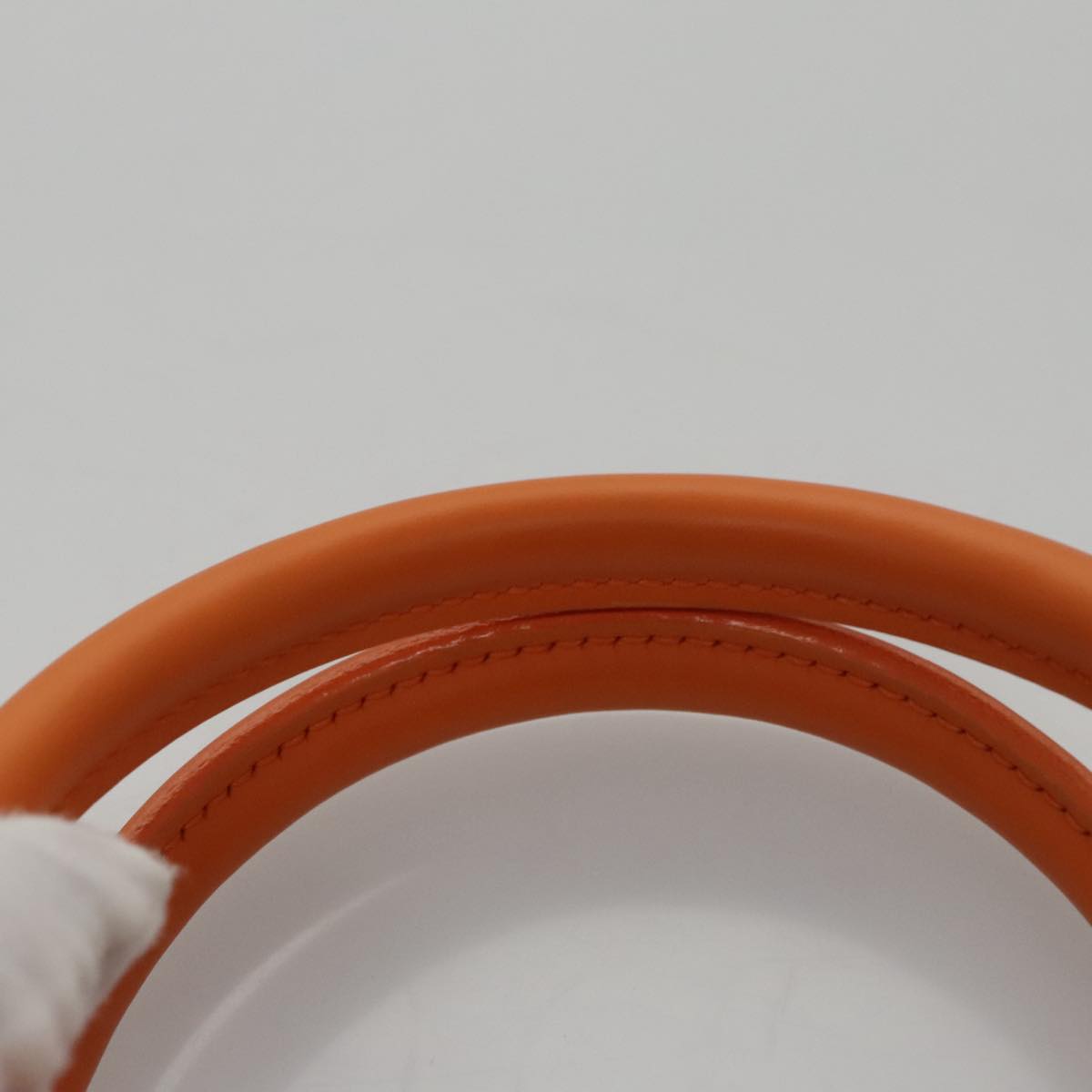 LOUIS VUITTON Epi Sac Plat Hand Bag Orange Mandarin M5274H LV 107077