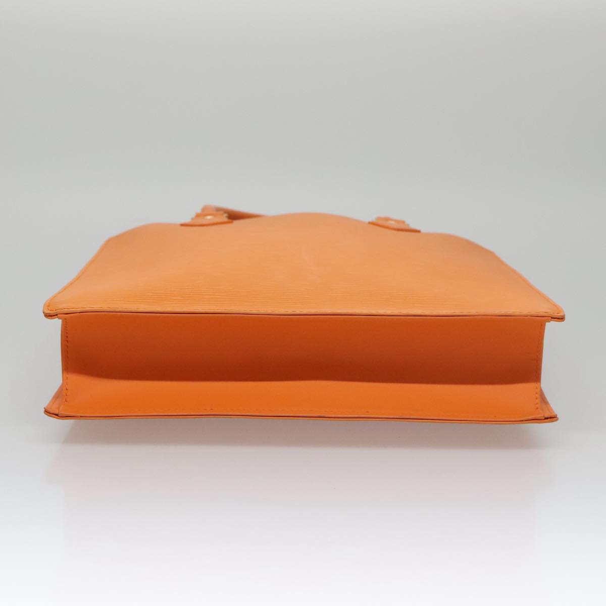 LOUIS VUITTON Epi Sac Plat Hand Bag Orange Mandarin M5274H LV 107077