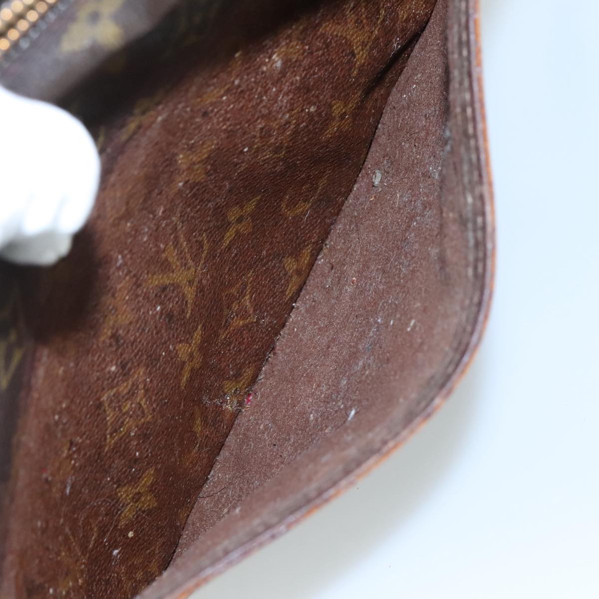 LOUIS VUITTON Monogram Jeune Fille MM Shoulder Bag M51226 LV 107085