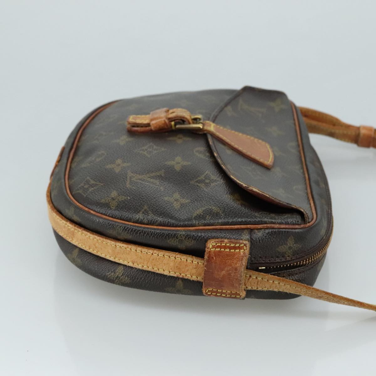LOUIS VUITTON Monogram Jeune Fille MM Shoulder Bag M51226 LV 107085