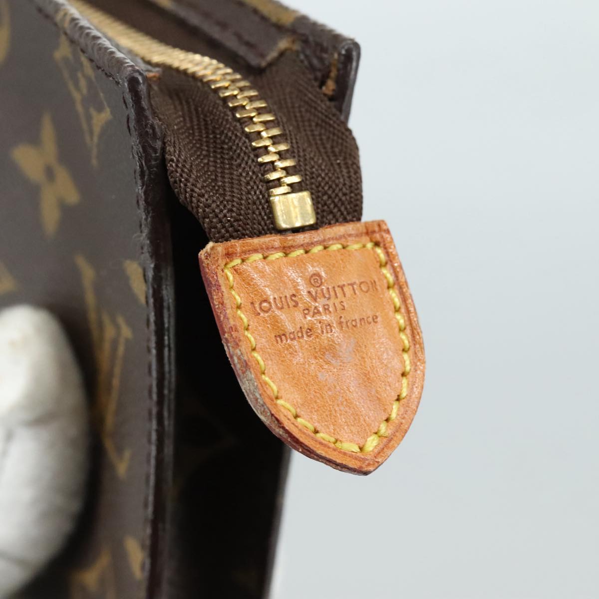 LOUIS VUITTON Monogram Bucket GM Pouch Accessory Pouch Vintage LV 107086
