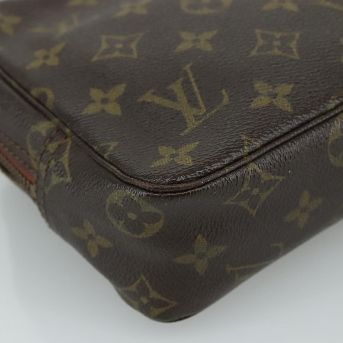 LOUIS VUITTON Monogram Trousse Toilette 23 Clutch Bag M47524 LV 107087