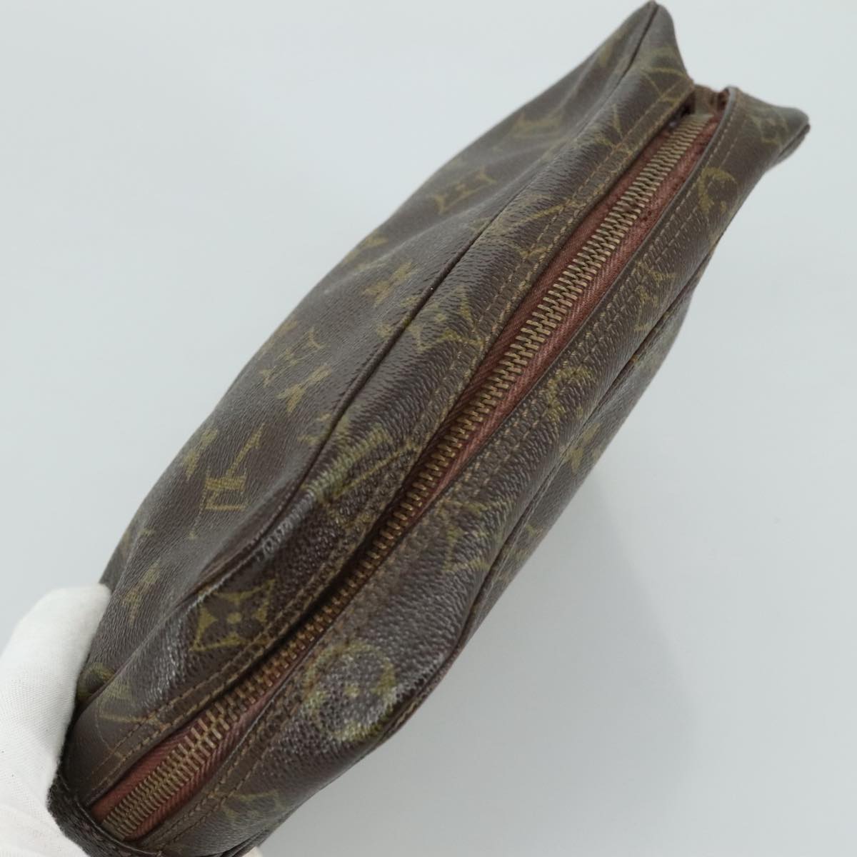LOUIS VUITTON Monogram Trousse Toilette 23 Clutch Bag M47524 LV 107087