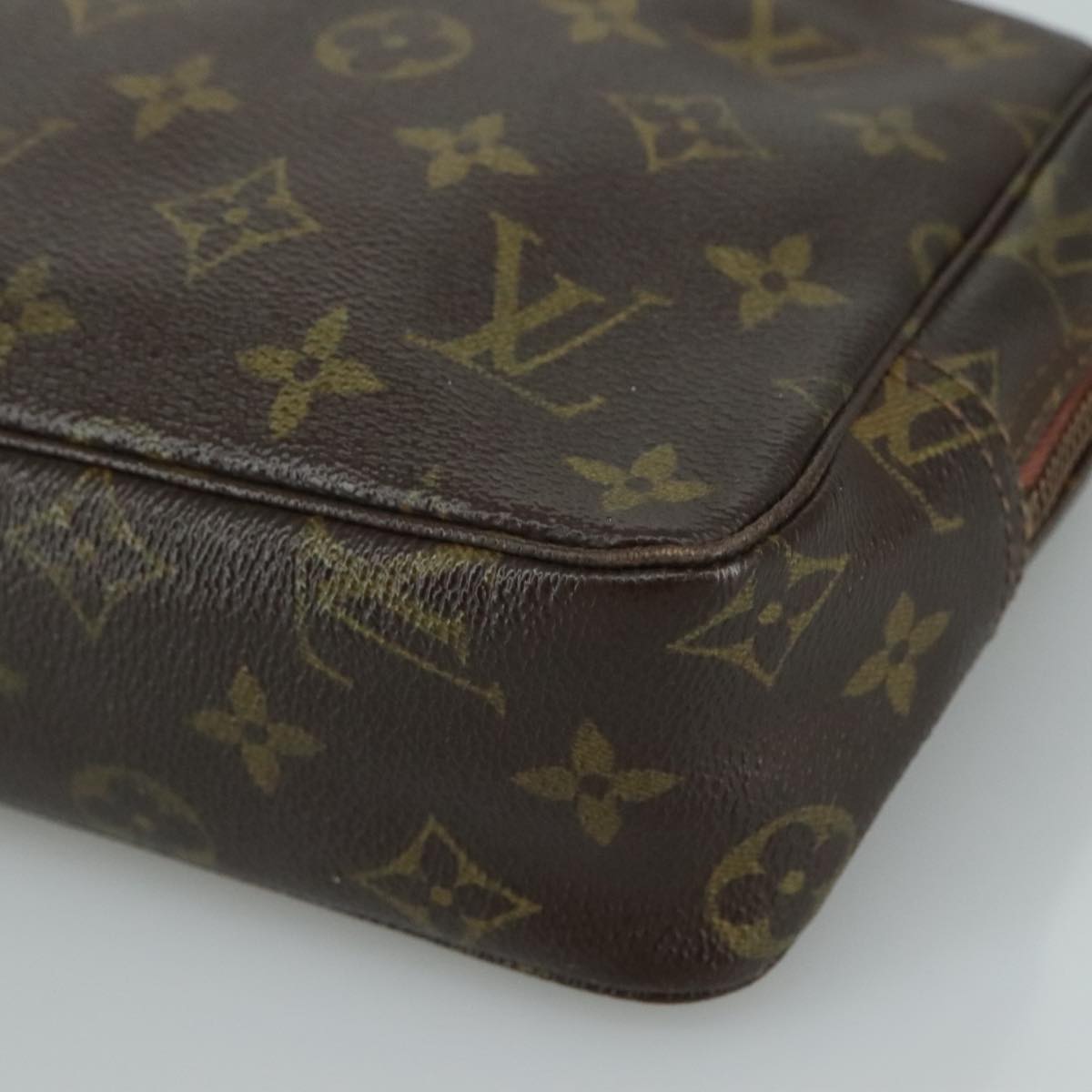 LOUIS VUITTON Monogram Trousse Toilette 23 Clutch Bag M47524 LV 107087