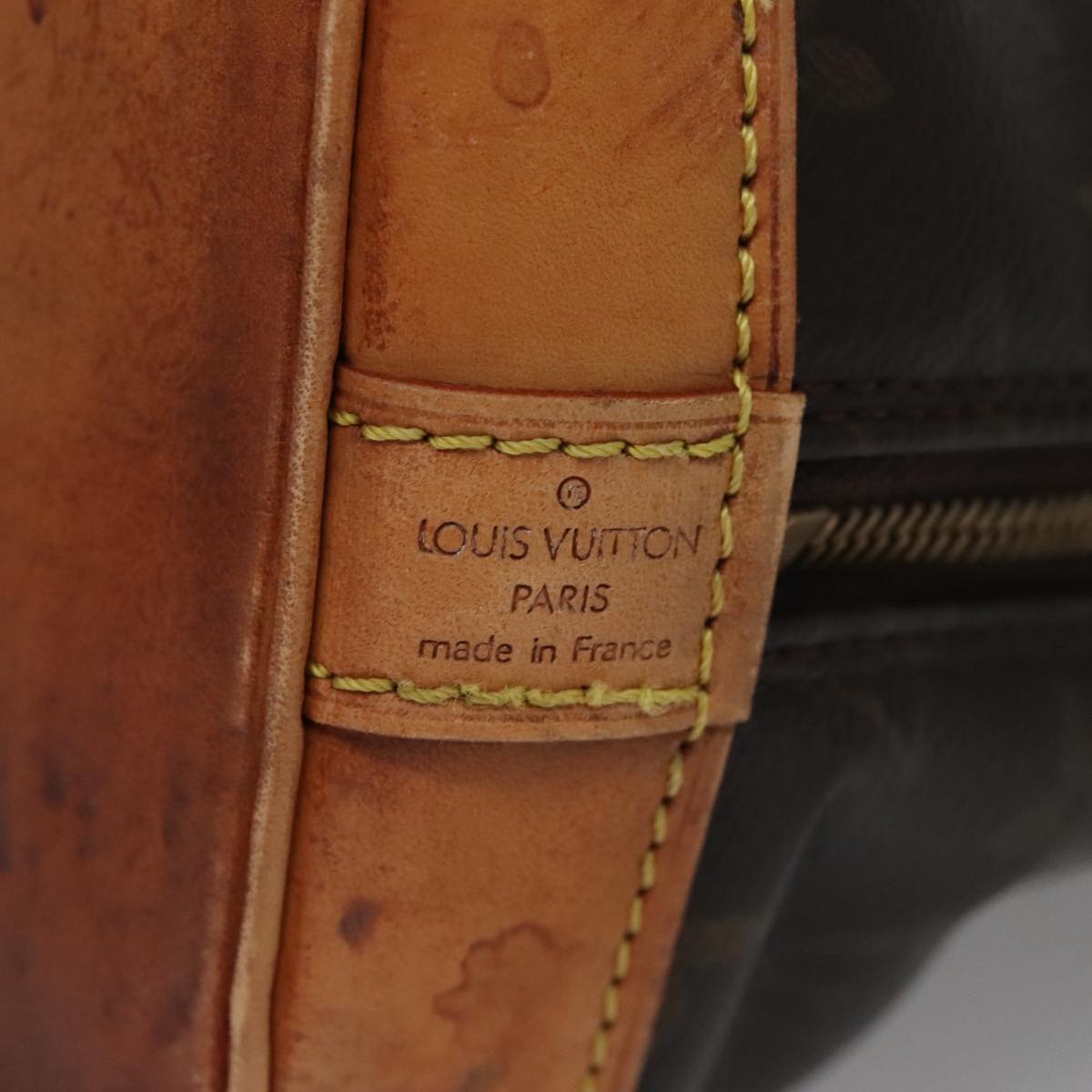 LOUIS VUITTON Monogram Alma Hand Bag M51130 LV 107088