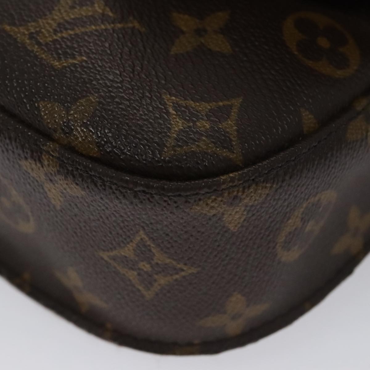 LOUIS VUITTON Monogram Saint Cloud MM Shoulder Bag M51243 LV 107094