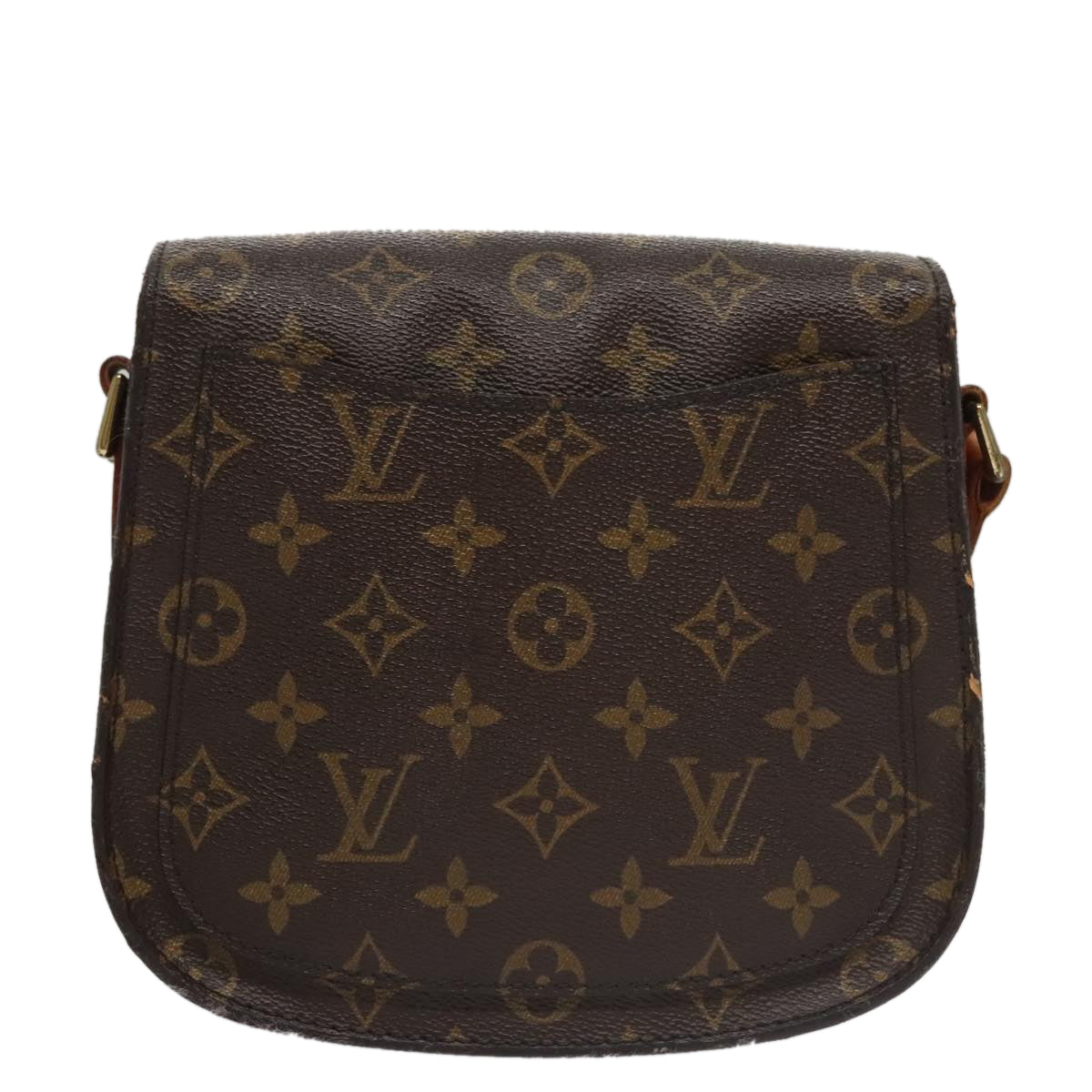 LOUIS VUITTON Monogram Saint Cloud MM Shoulder Bag M51243 LV 107094