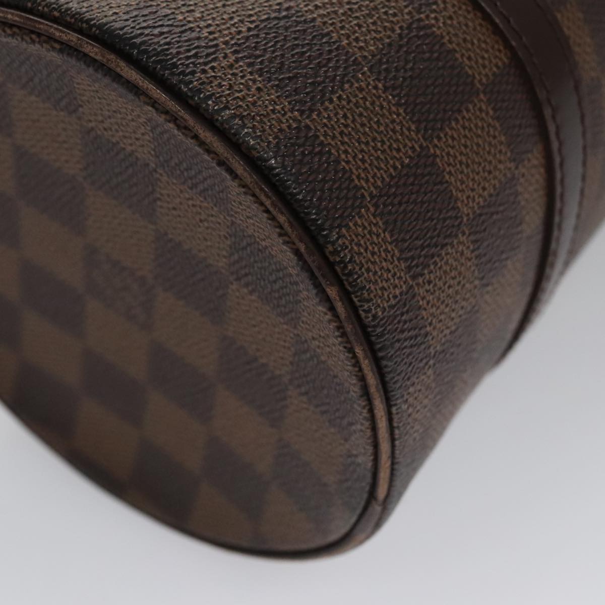 LOUIS VUITTON Damier Ebene Papillon 26 Hand Bag M51304 LV 107101