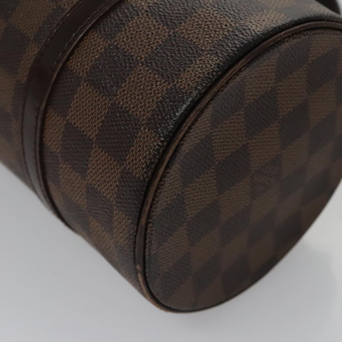 LOUIS VUITTON Damier Ebene Papillon 26 Hand Bag M51304 LV 107101