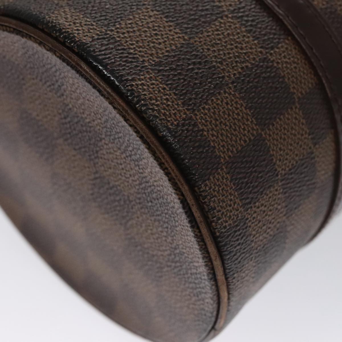 LOUIS VUITTON Damier Ebene Papillon 26 Hand Bag M51304 LV 107101