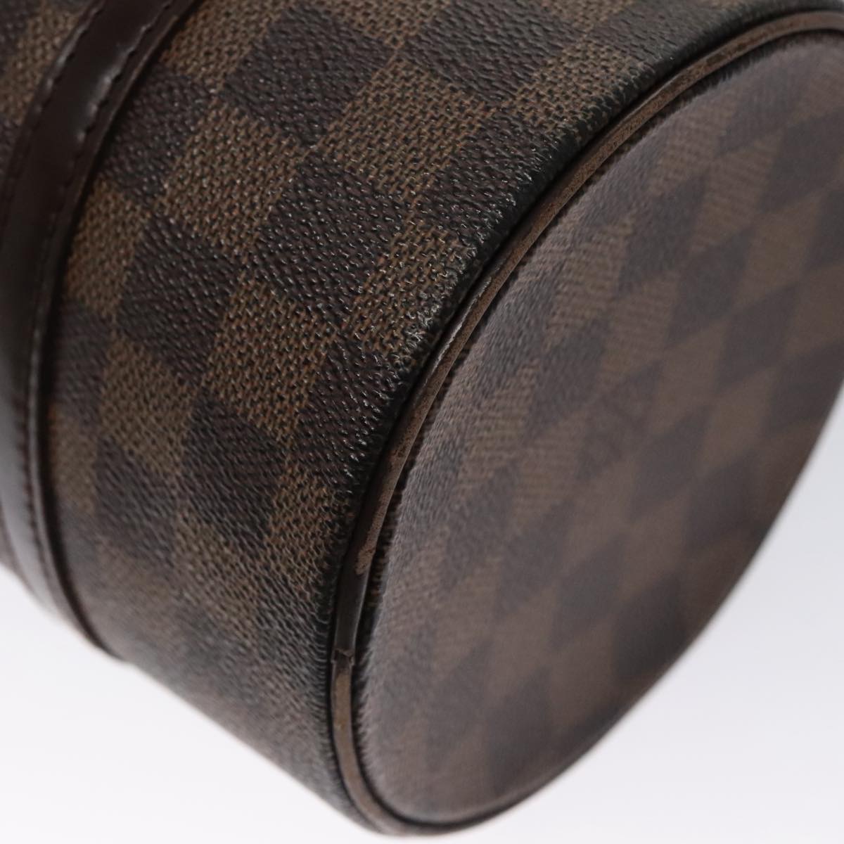 LOUIS VUITTON Damier Ebene Papillon 26 Hand Bag M51304 LV 107101