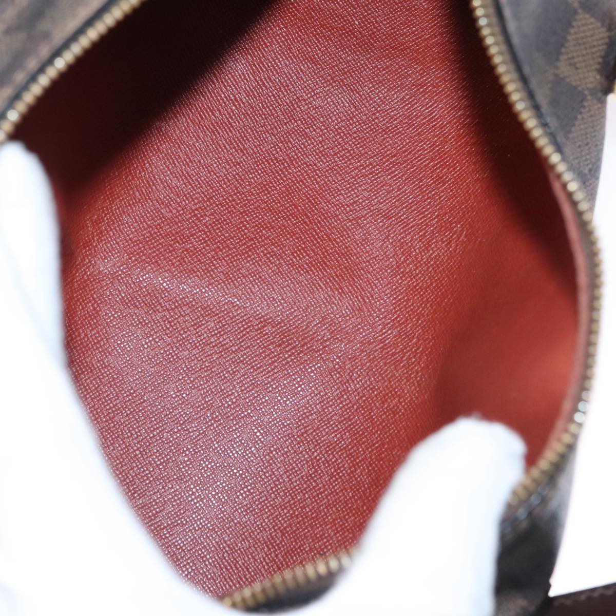 LOUIS VUITTON Damier Ebene Papillon 26 Hand Bag M51304 LV 107101