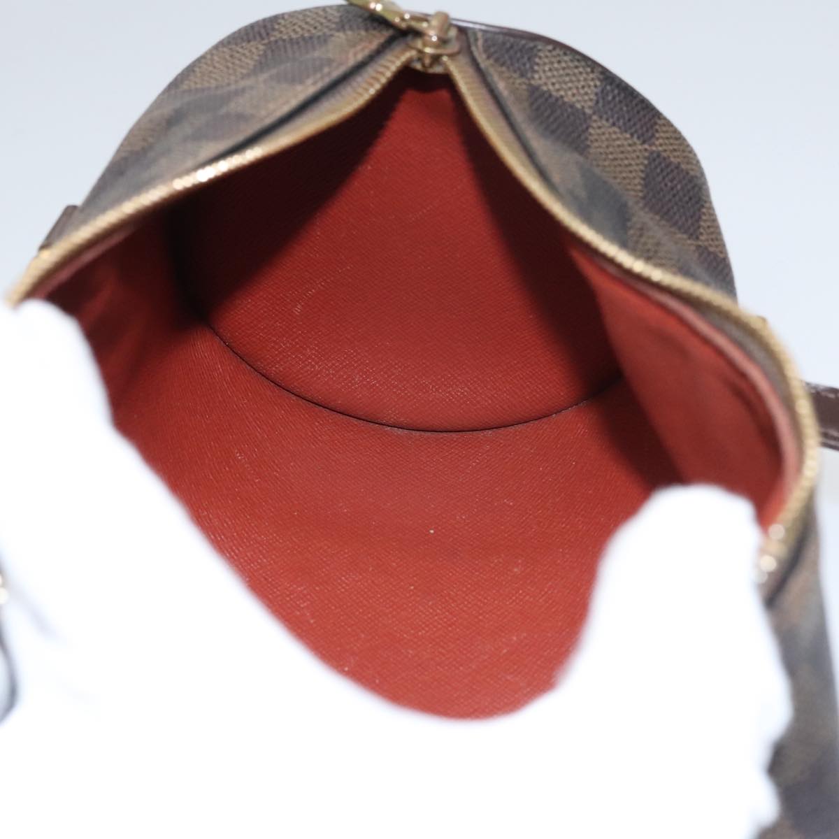 LOUIS VUITTON Damier Ebene Papillon 26 Hand Bag M51304 LV 107101