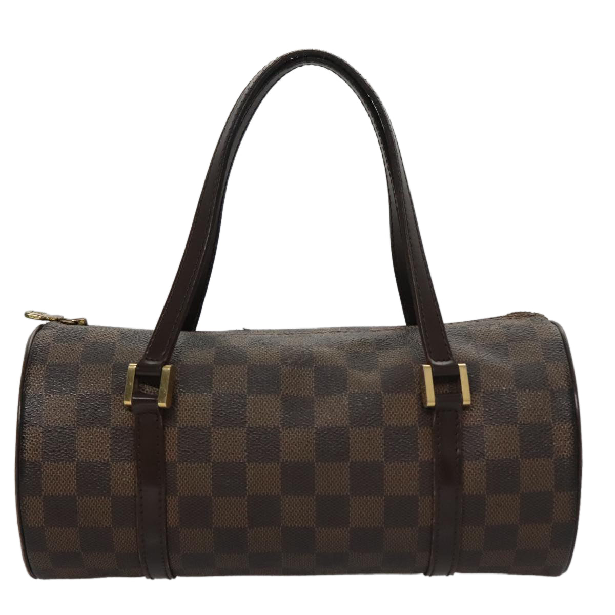 LOUIS VUITTON Damier Ebene Papillon 26 Hand Bag M51304 LV 107101