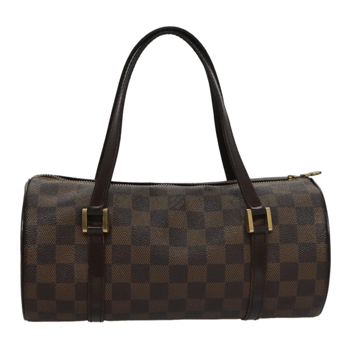 LOUIS VUITTON Damier Ebene Papillon 26 Hand Bag M51304 LV 107101