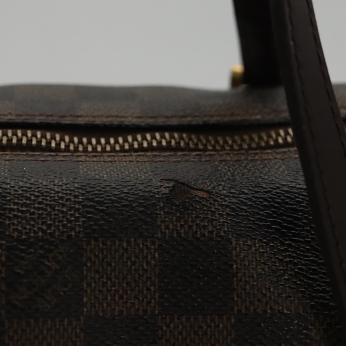 LOUIS VUITTON Damier Ebene Papillon 26 Hand Bag M51304 LV 107101
