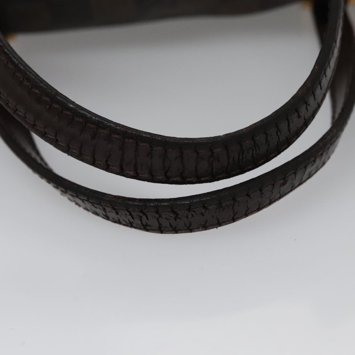 LOUIS VUITTON Damier Ebene Papillon 26 Hand Bag M51304 LV 107101