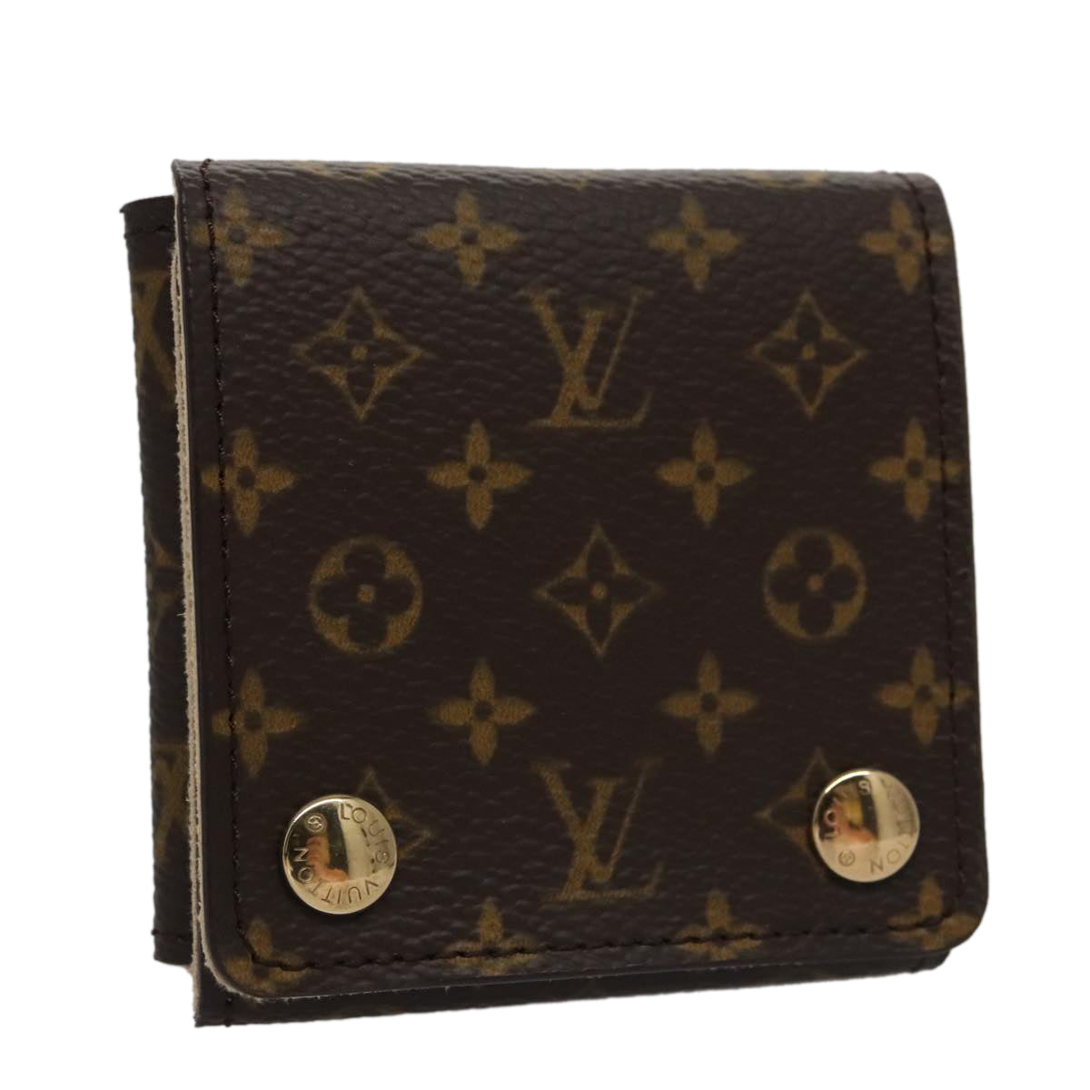 LOUIS VUITTON Monogram Jewelry Case LV 107105