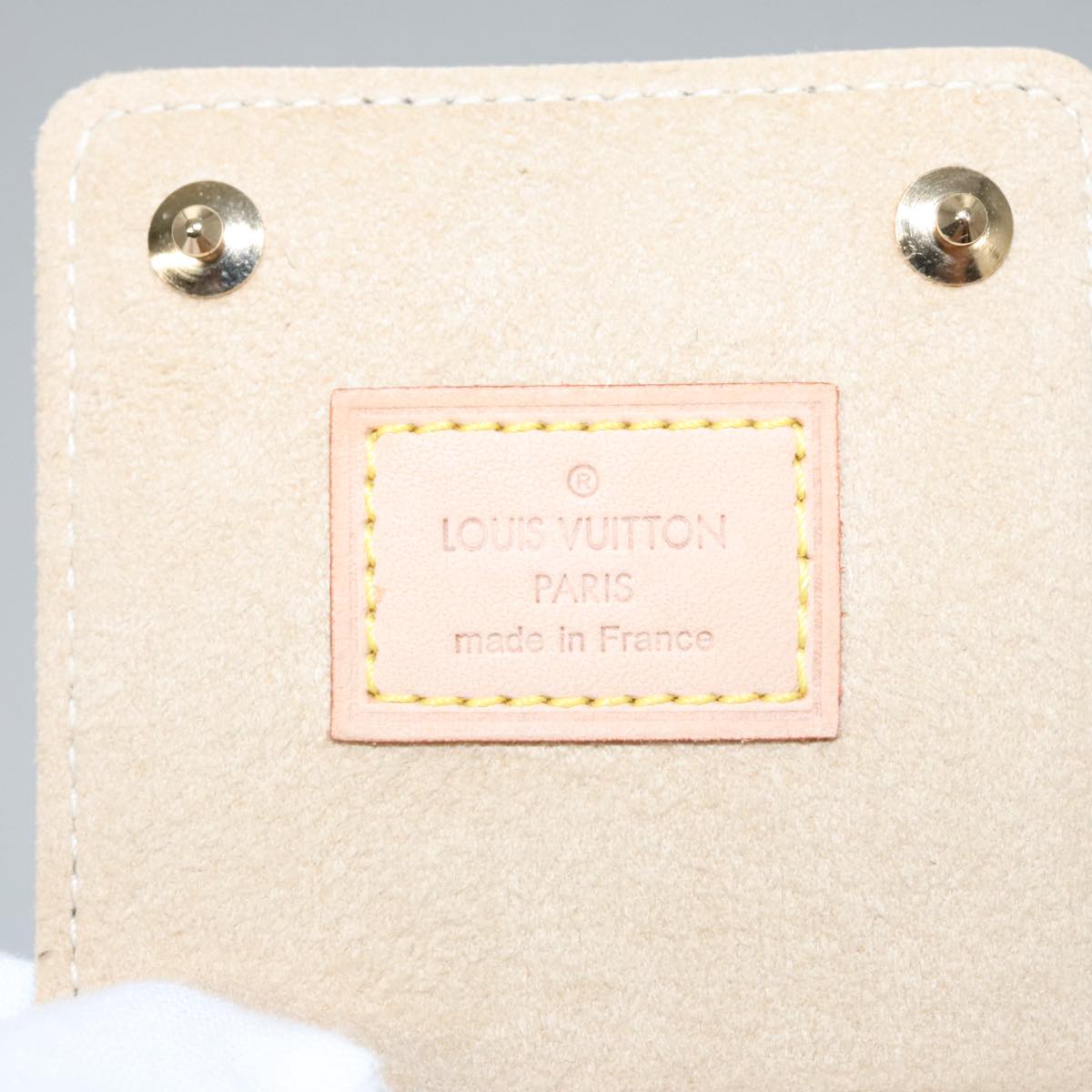 LOUIS VUITTON Monogram Jewelry Case LV 107105