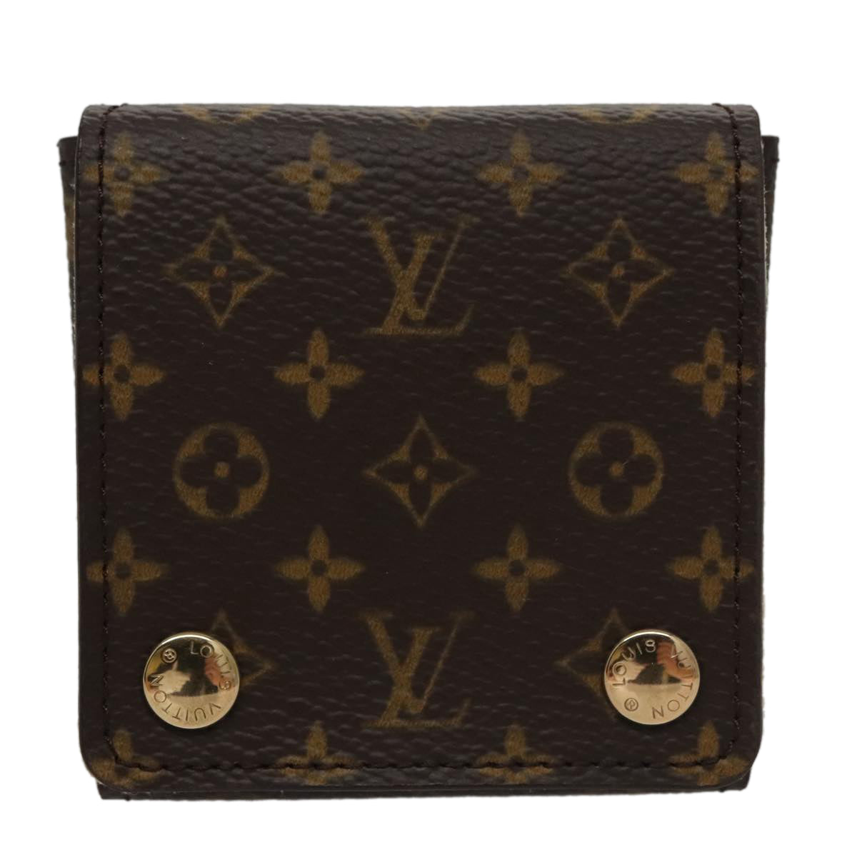 LOUIS VUITTON Monogram Jewelry Case LV 107105