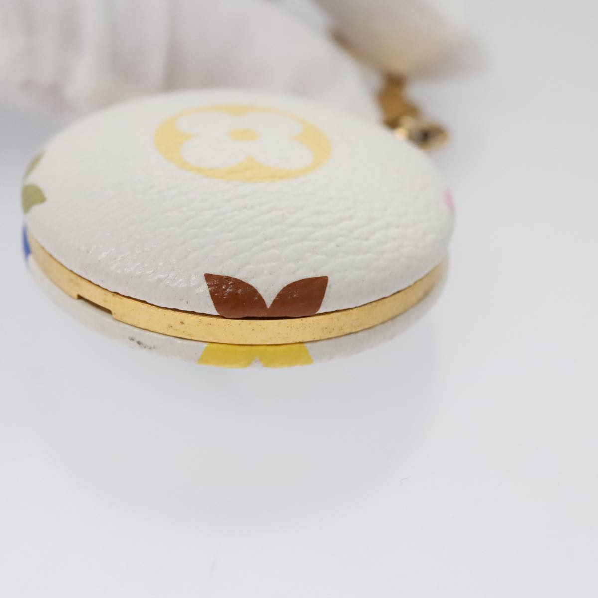 LOUIS VUITTON Monogram Multicolor Astropill Charm White M51911 LV 107107