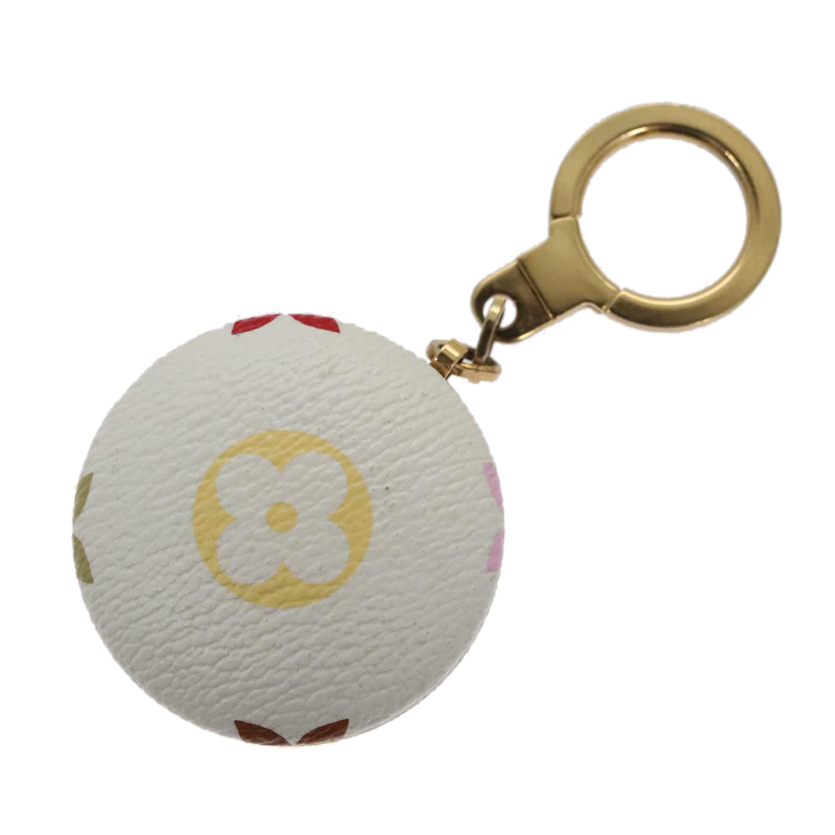 LOUIS VUITTON Monogram Multicolor Astropill Charm White M51911 LV 107107