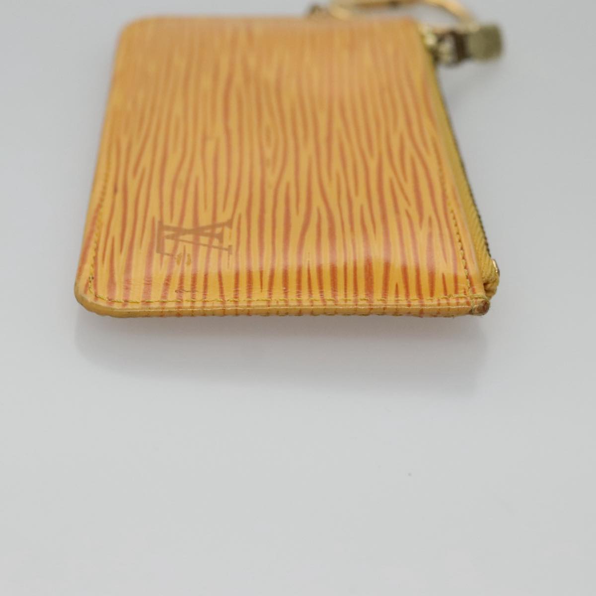 LOUIS VUITTON Epi Pochette Cles Coin Purse Yellow M63809 LV 107110