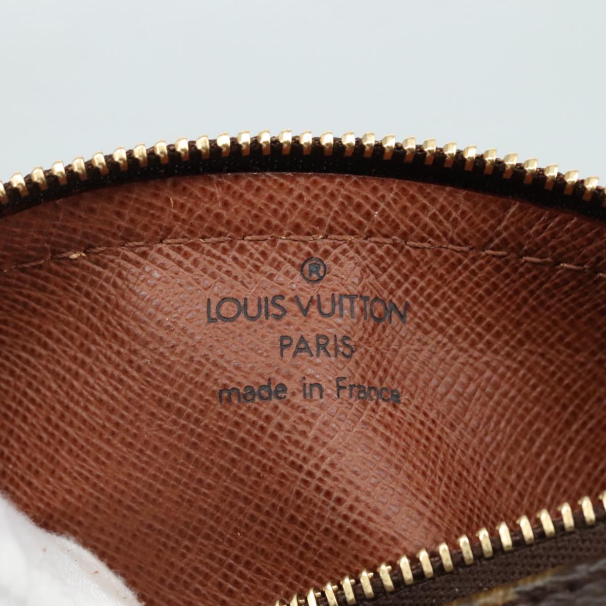 LOUIS VUITTON Monogram Papillon Pouch LV 107120