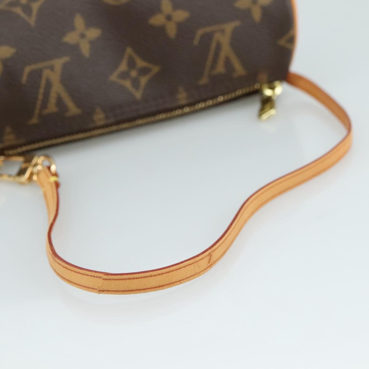 LOUIS VUITTON Monogram Papillon Pouch LV 107120