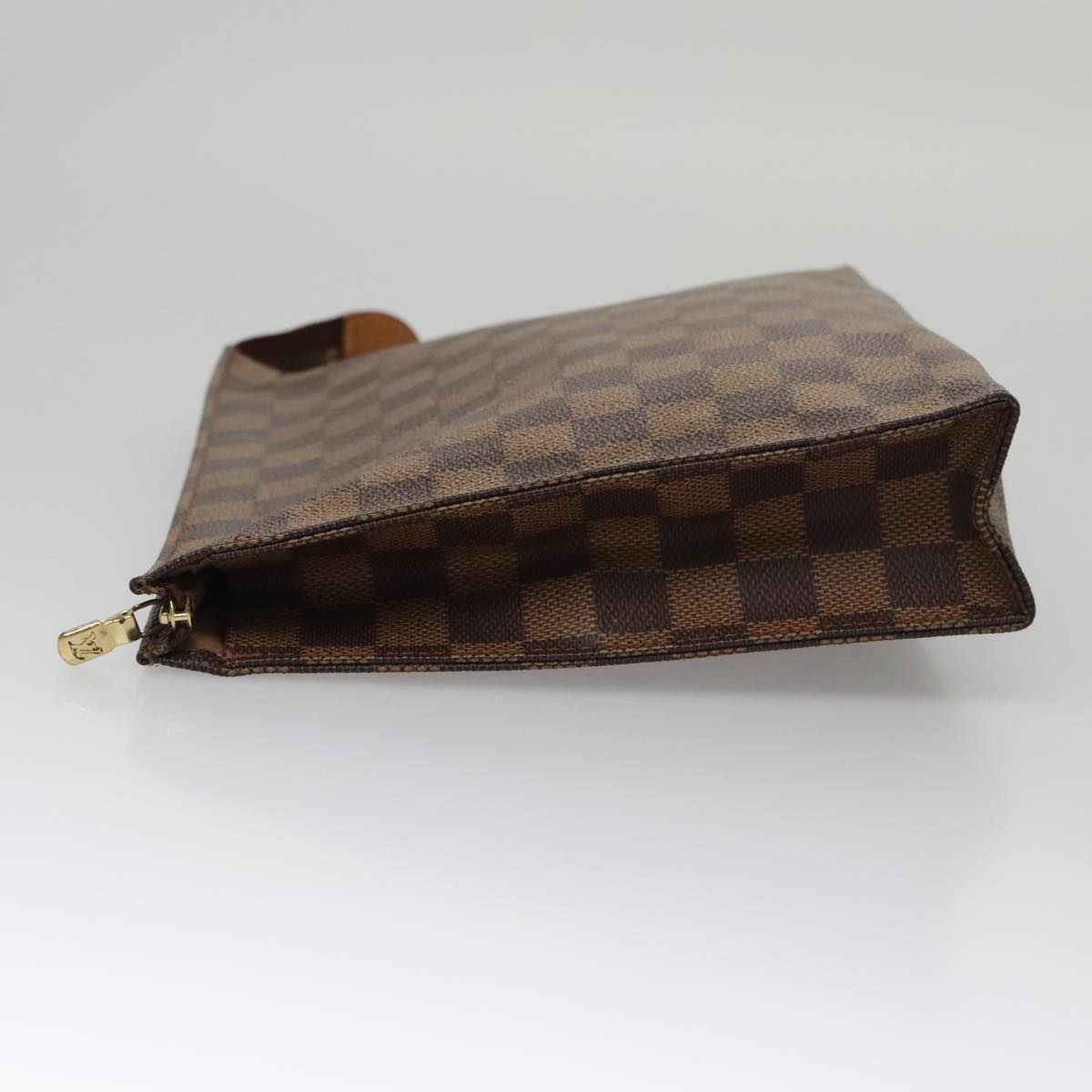 LOUIS VUITTON Damier Ebene Poche Toilette 26 Pouch N47543 LV 107125