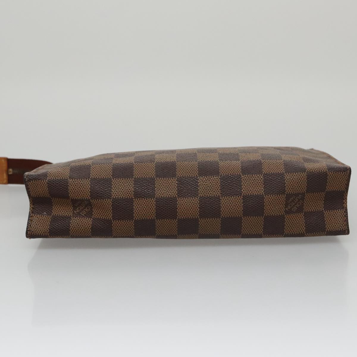 LOUIS VUITTON Damier Ebene Poche Toilette 26 Pouch N47543 LV 107125