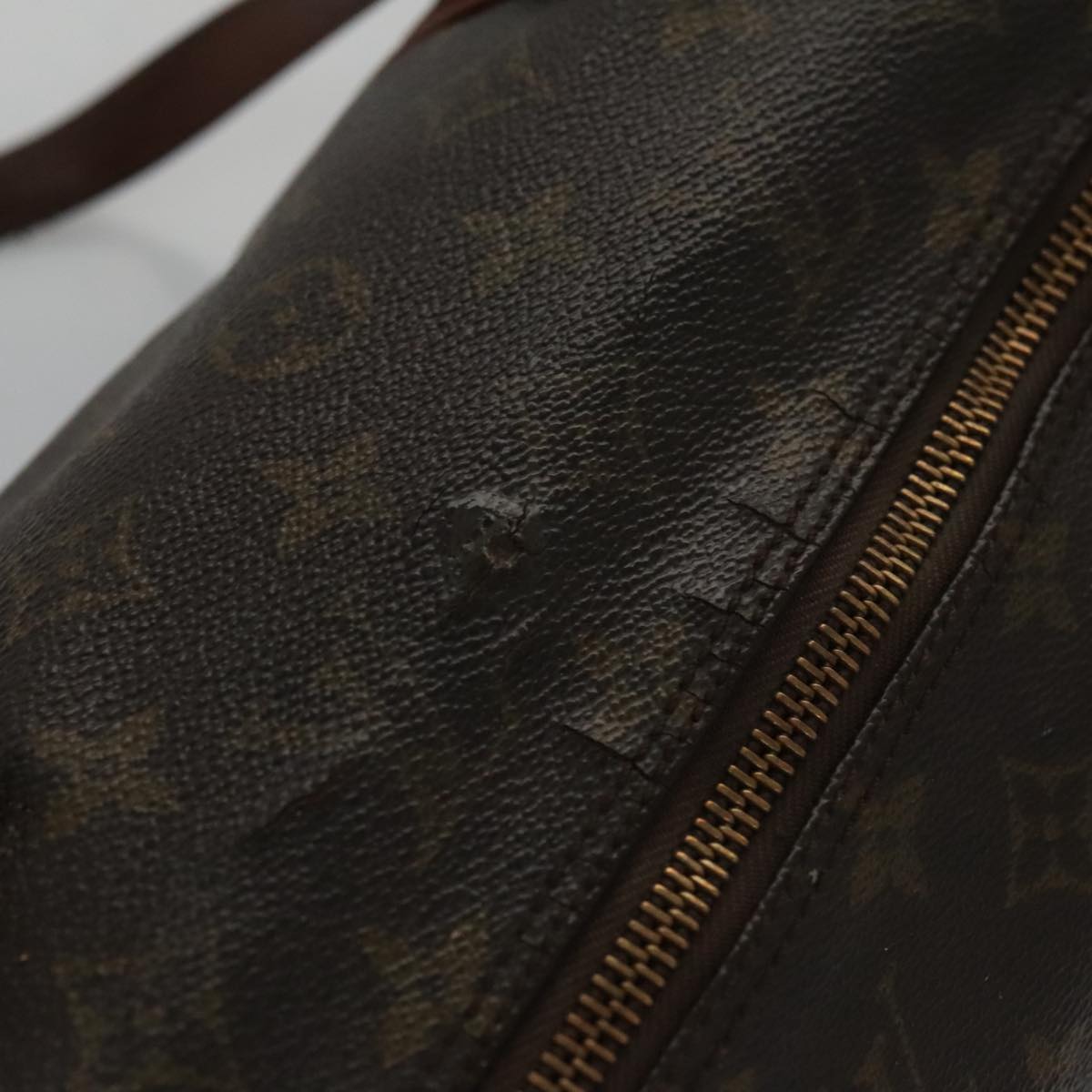 LOUIS VUITTON Monogram Papillon 30 Hand Bag M51385 LV 107126