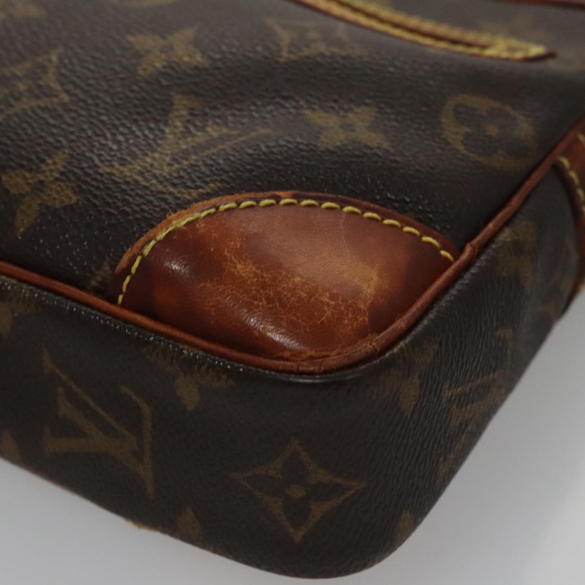 LOUIS VUITTON Monogram Marly Dragonne GM Clutch Bag M51825 LV 107129