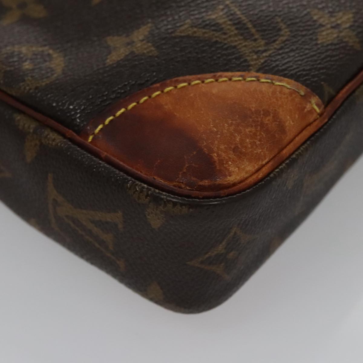 LOUIS VUITTON Monogram Marly Dragonne GM Clutch Bag M51825 LV 107129