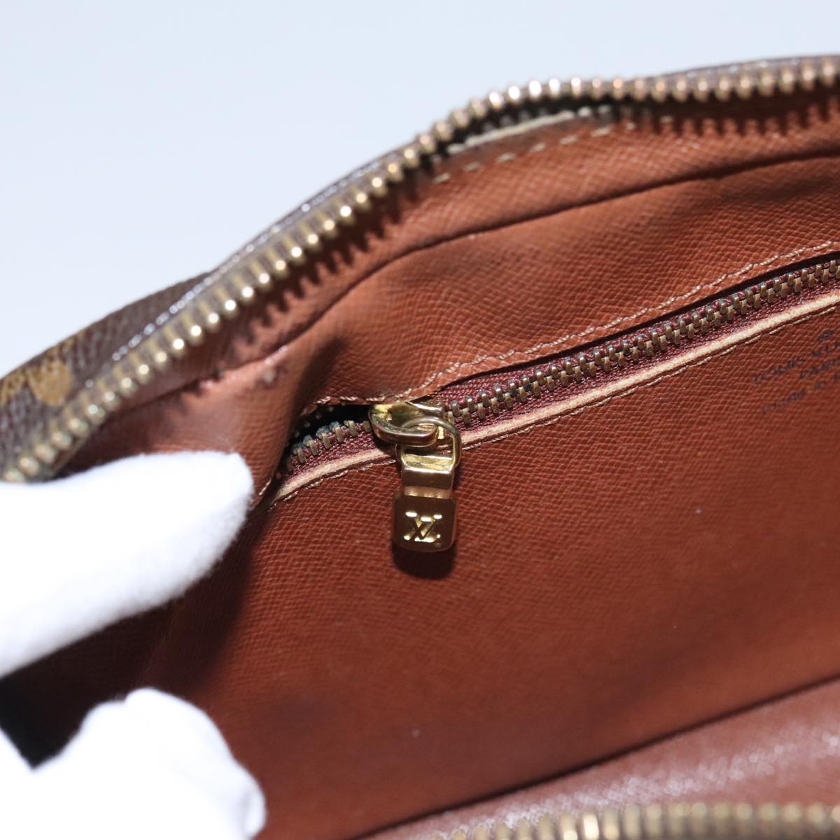 LOUIS VUITTON Monogram Marly Dragonne GM Clutch Bag M51825 LV 107129