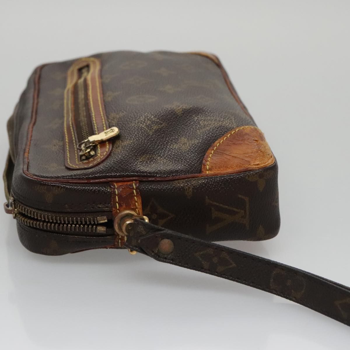 LOUIS VUITTON Monogram Marly Dragonne GM Clutch Bag M51825 LV 107129