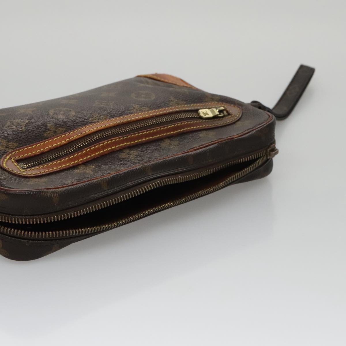 LOUIS VUITTON Monogram Marly Dragonne GM Clutch Bag M51825 LV 107129