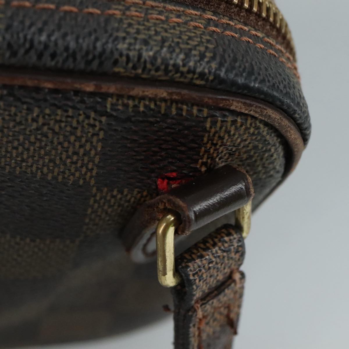LOUIS VUITTON Damier Ebene Marly Bandouliere Shoulder Bag SPO N51828 107131