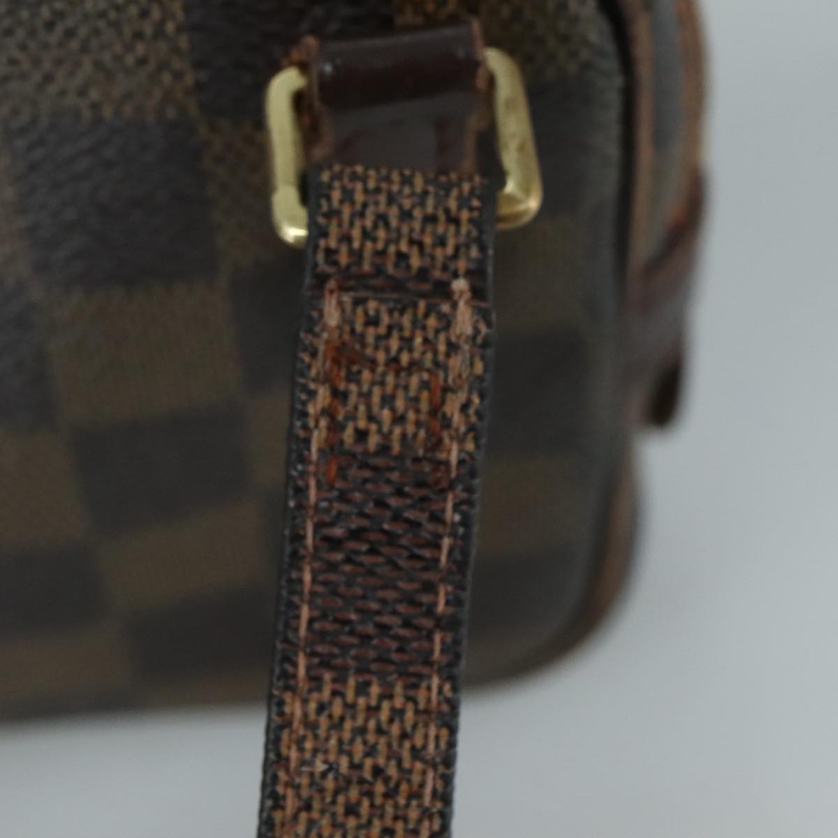LOUIS VUITTON Damier Ebene Marly Bandouliere Shoulder Bag SPO N51828 107131